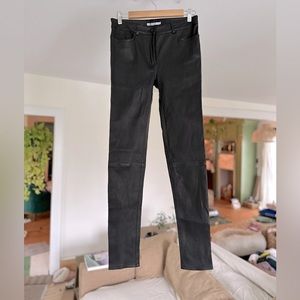 Like new Alexander Wang leather pants